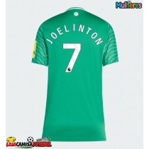 Camisa de Futebol Newcastle United Joelinton #7 Equipamento Secundário Mulheres 2025-26 Manga Curta